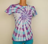 Batikované tričko Šeřík