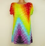 Duhové šatičky tričko dlouhé