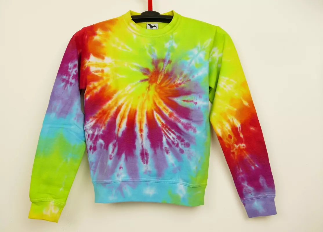 Dětská duhová mikina batika