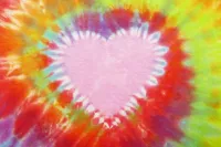 Dětské batikované tričko LASKONKA, M Šťastní lidé-M Dětské tričko Laskonka