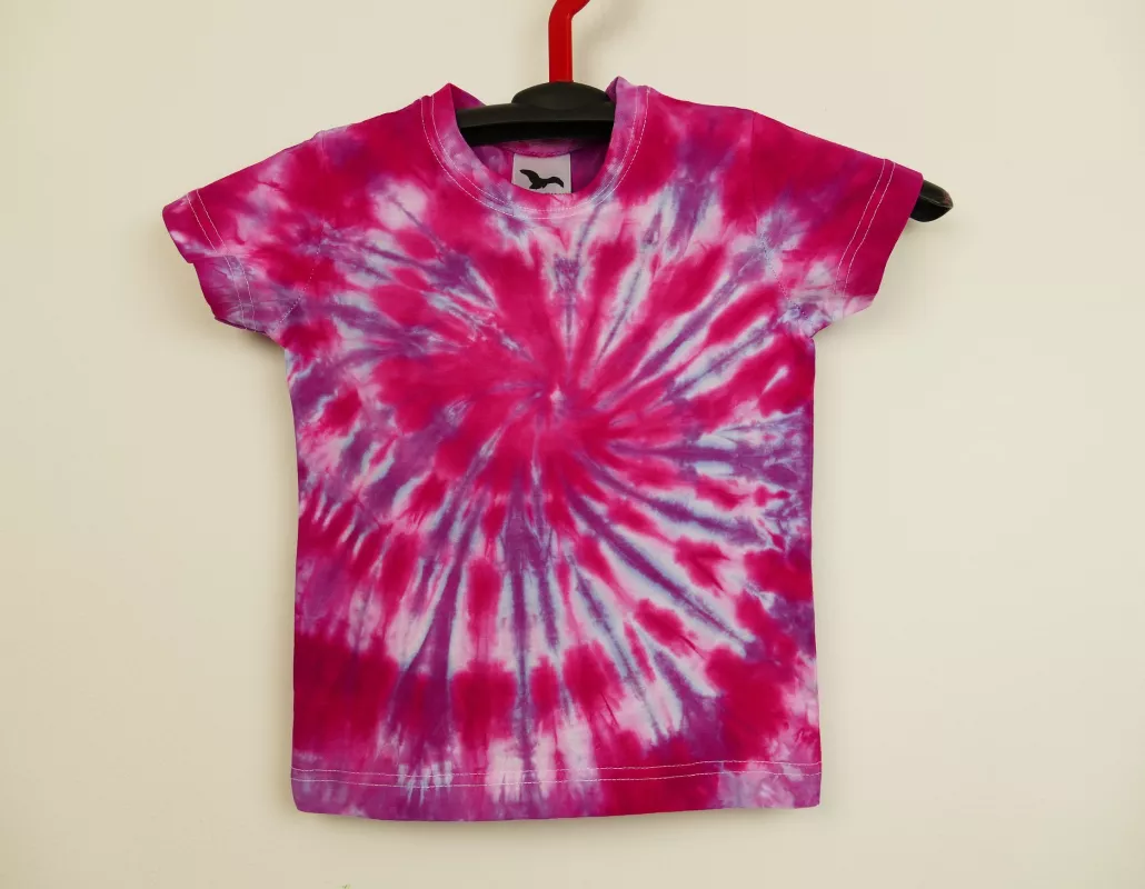 Dětské vínové tričko růžové