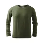 Dětské tričko dlouhý rukáv Khaki