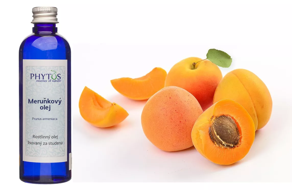 MERUŇKOVÝ OLEJ lisovaný za studena, 100ml Phytos