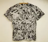 Hnědé batikované tričko