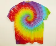 Pánské batikované tričko DUHOVÁ SPIRÁLA, 3XL Šťastní lidé-M Batikované tričko 3XL Duhové