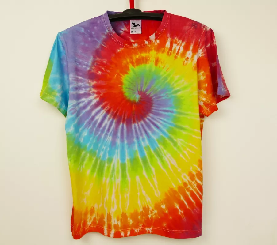 Pánské tričko Duhová spirála