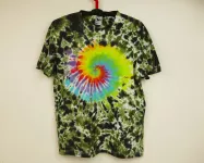 Pánské batikované tričko DUHOVÁ ZEMĚ, XL