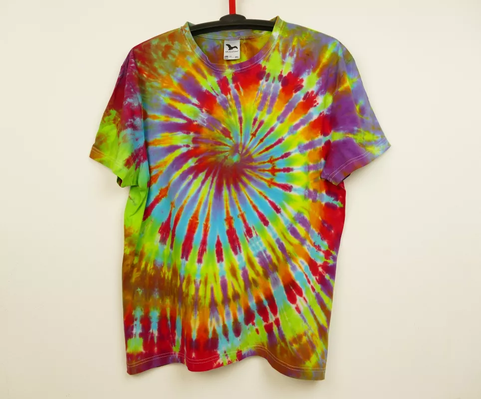 Batikované tričko Šaman