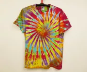 Batikované tričko Šaman