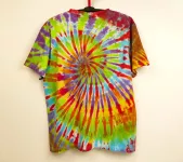 REZERVÉ! Pánské batikované tričko ŠAMAN, 2XL Šťastní lidé-M Batikované tričko Šaman