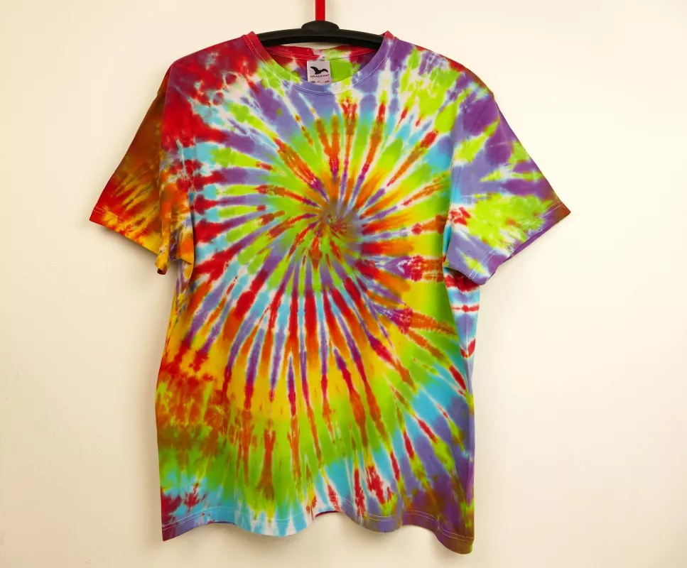 Batikované tričko Šaman