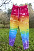 Pánské duhové kalhoty batika