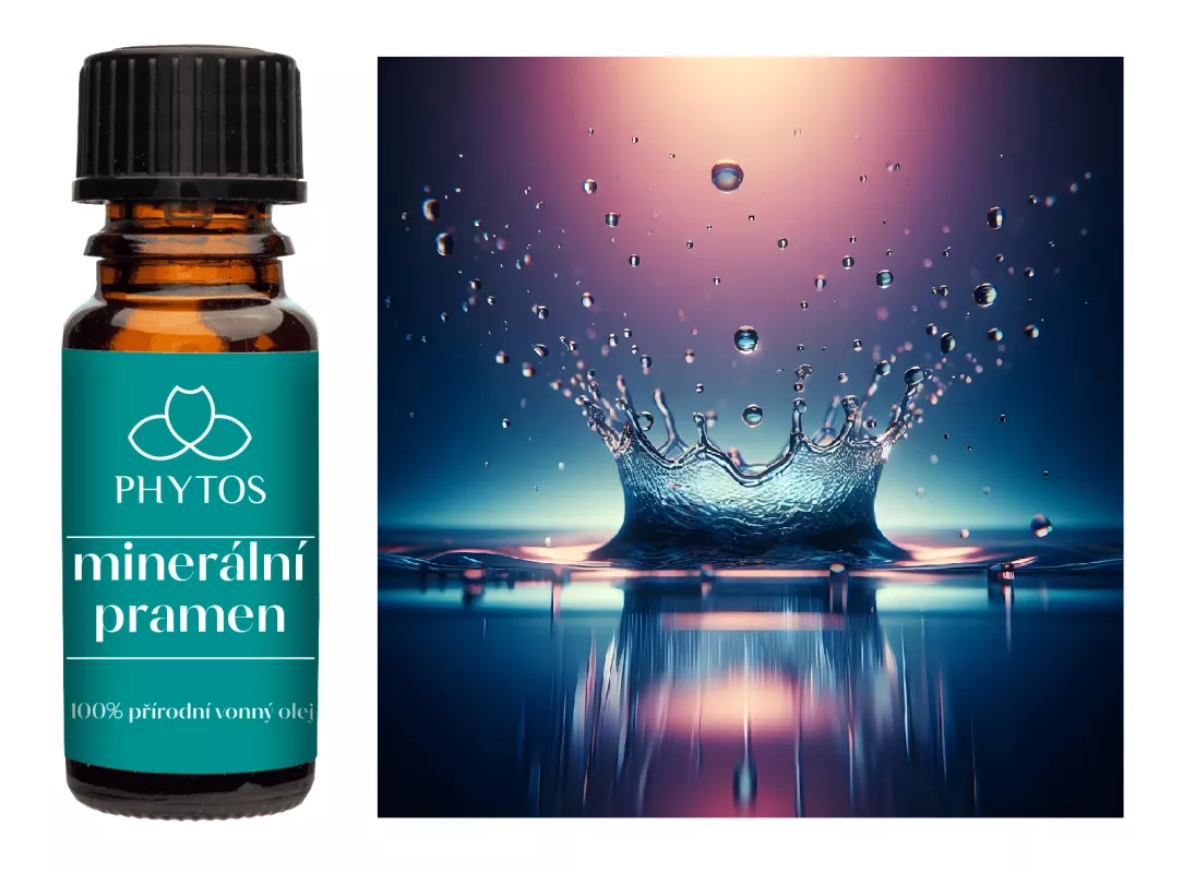 Minerální pramen éterický vonný olej
