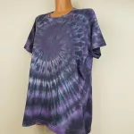 Dámské batikované tričko INDIGO, 3XL Šťastní lidé-M Indigo tričko dámské batika