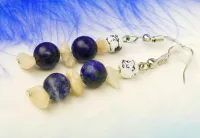 Náušnice Lapis lazuli
