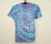 Modré tričko srdíčko 