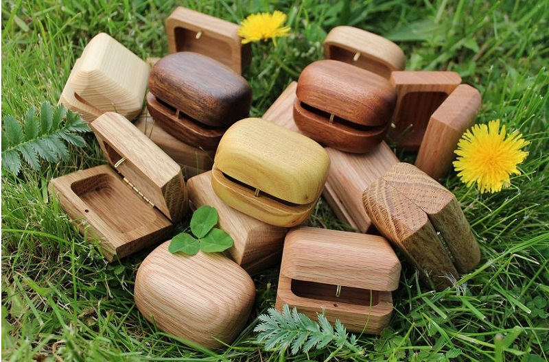 Originální dřevěné šperkovnice krabičky