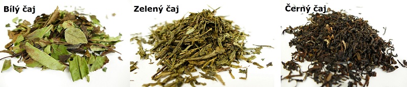 Kvalitní čaje zelený čaj-černý čaj